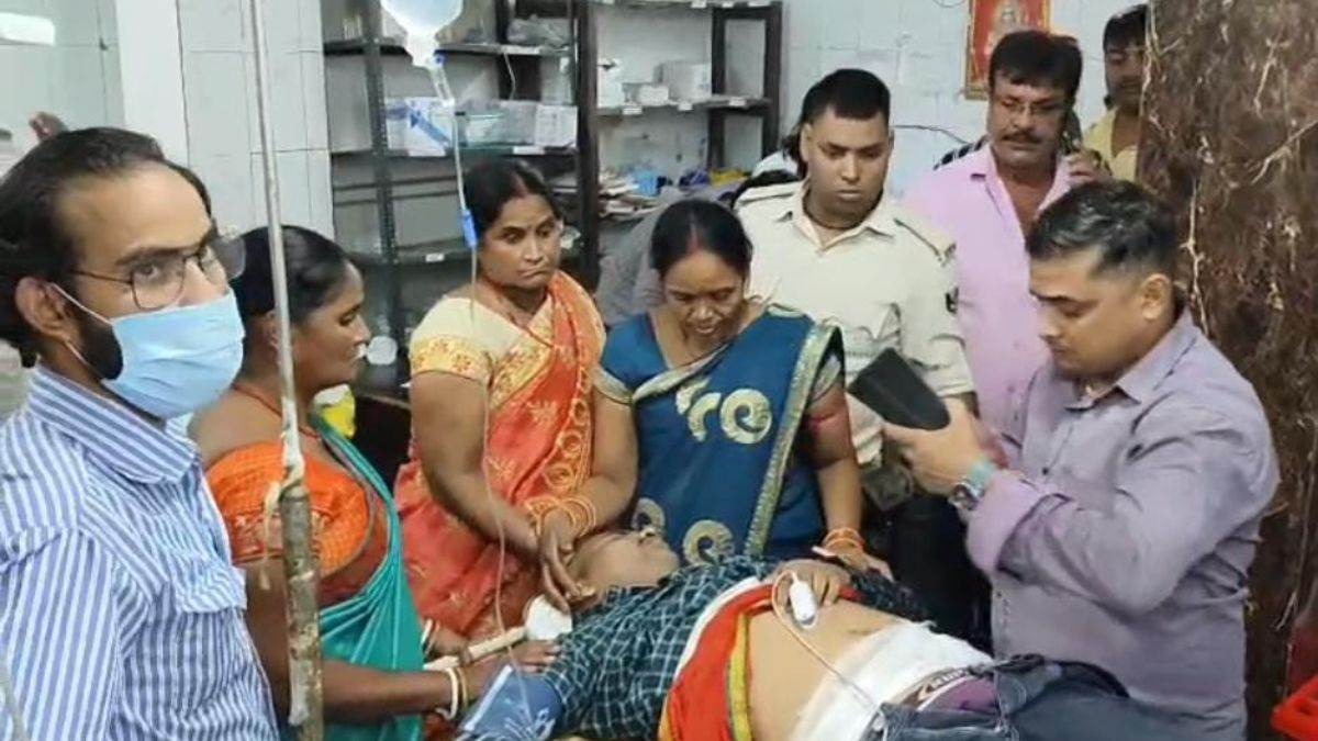 hajipur finance employee shot during robbery attempt