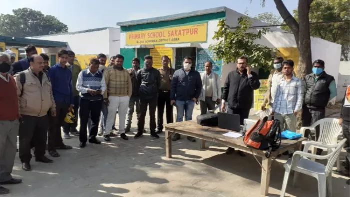 पूर्व में इस तरह ही जगह- जगह कैंप लगातर डीवीवीएनल ने वसूला था बिल। फाइल फोटो