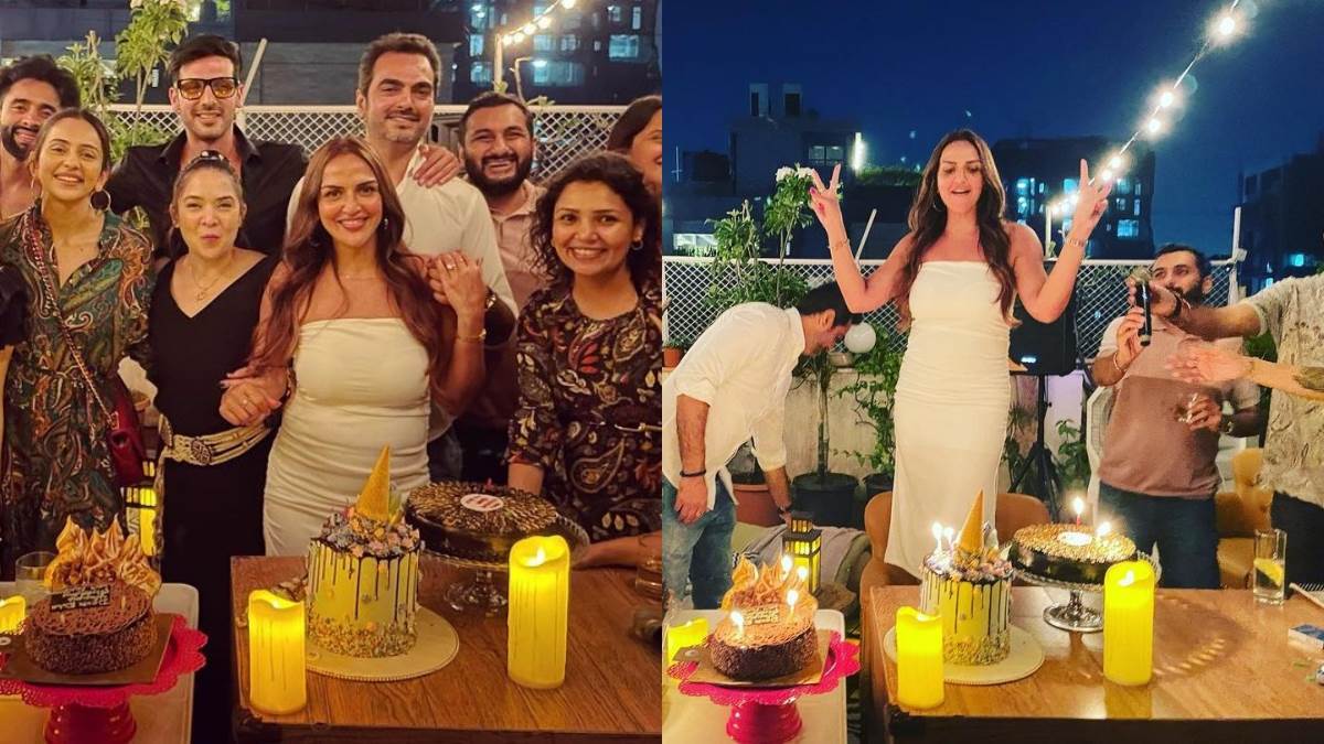 fardeen khan tusshar kapoor appeared at esha deol birthday party