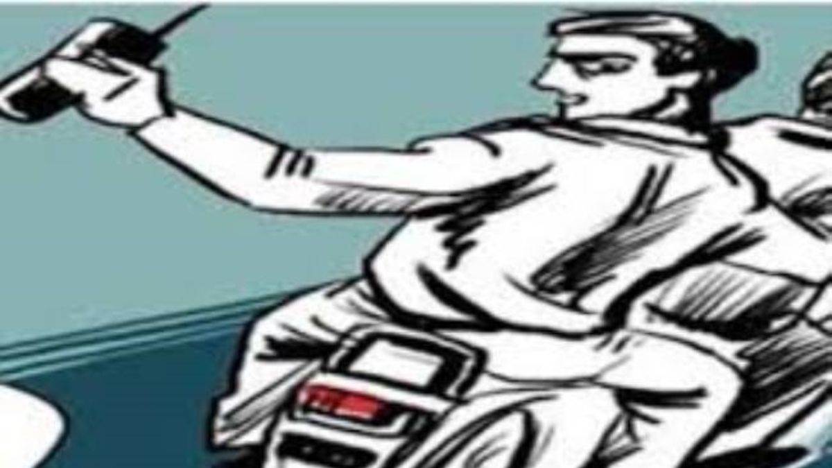 robbers snatched mobile of the student going to college in jalandhar