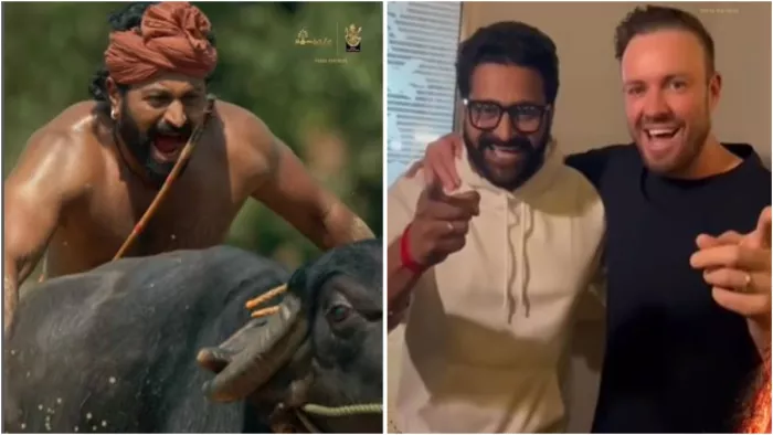 AB De Villiers promotes Kantara: एबी डिविलियर्स ने कांतारा का प्रमोशन किया है।