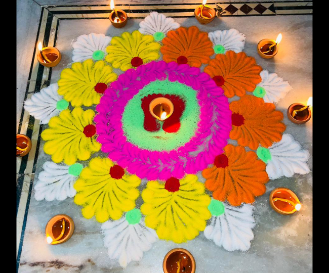 Tulsi Vivah Rangoli: देवउठनी एकादशी, तुलसी विवाह पर इन रंगोली डिज़ाइन्स ...