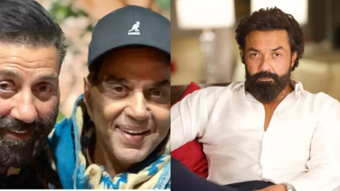 File Photo of Sunny Deol, Dharmendra and Bobby Deol