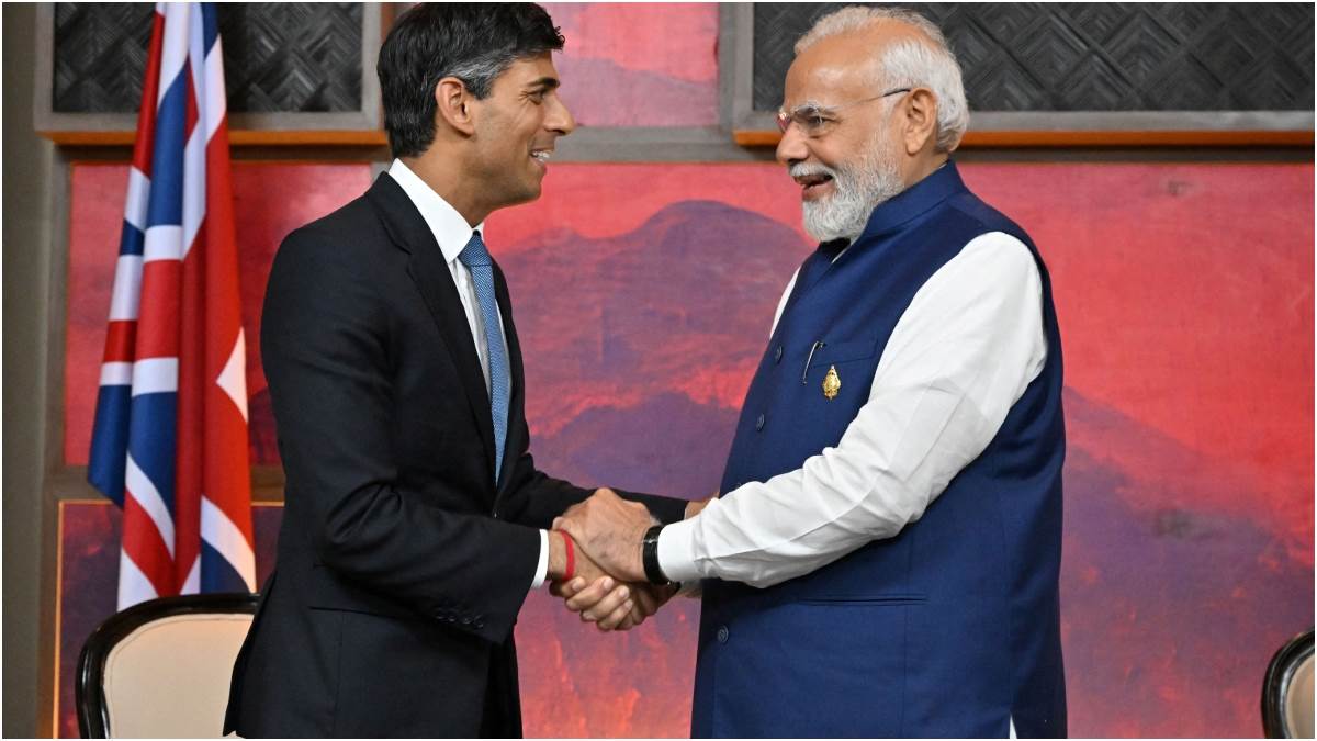 pm modi speaks with the uk prime minister rishi sunak