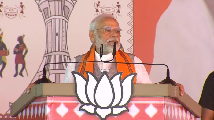 दुर्ग में जनसभा को पीएम मोदी ने किया संबोधित