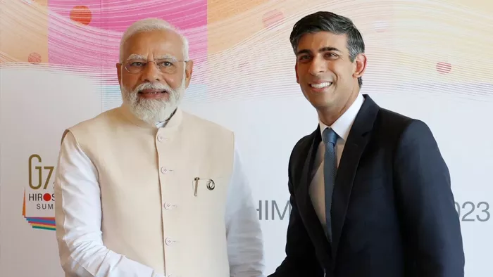 pm modi and rishi sunak