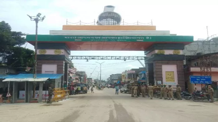 भारत नेपाल सीमा पर बढ़ी सुरक्षा। जागरण