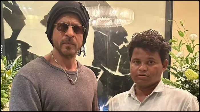 95 दिन बाद शाह रुख खान से मिला फैन। फोटो क्रेडिट- इंस्टाग्राम