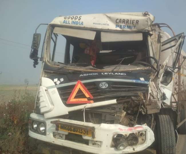 कोहरे का कहर, हिसार-चंडीगढ़ नेशनल हाईवे पर भिड़े एक के बाद एक वाहन