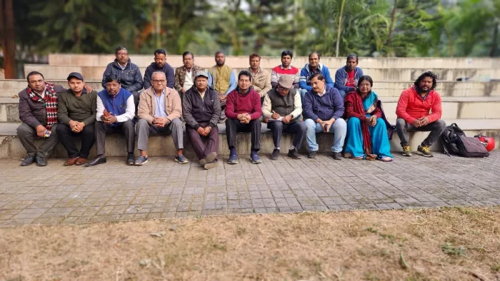 रंगमंच के किराये में वृद्धि का रंगकर्मियों ने किया विरोध