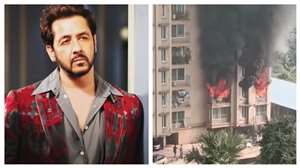 Actor Rakesh Paul building Caught Fire in Mumbai