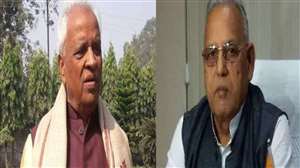 झारखंड की राजनीति के दो दिग्गज नेता चंद्रशेखर दुबे और रामचंद्र चंद्रवंशी।