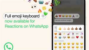 Whatsapp emoji photo credit - WhatsApp & Meta