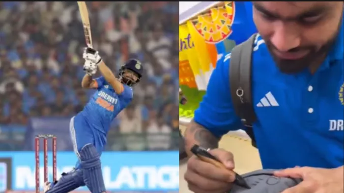 IND vs AUS: रिंकू सिंह ने एयरपोर्ट पर बनाया फैन का दिन।