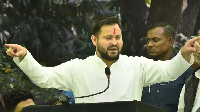 तेजस्वी यादव ने बिहार चुनाव से पहले की बड़ी घोषणा ( पीटीआई)