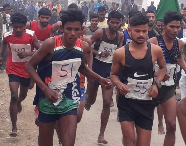 pawan wins the half marathon race