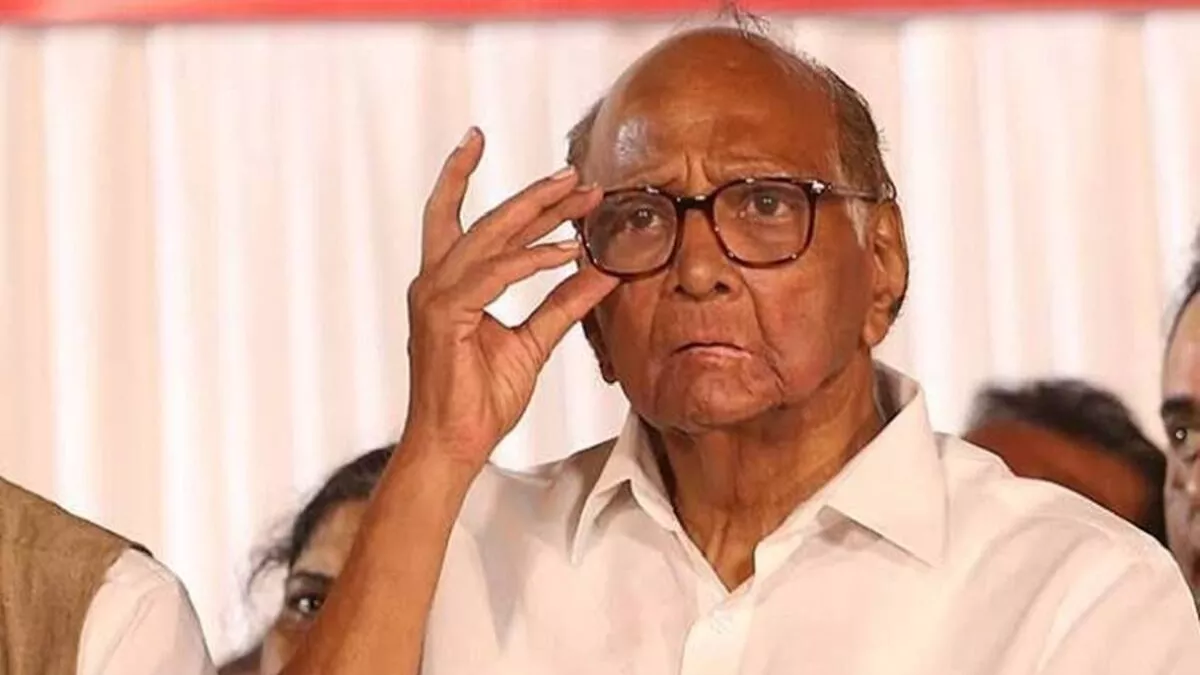 Sharad Pawar said Young men not finding brides because of unemployment