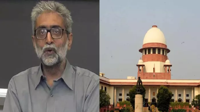 गौतम नवलखा को SC से नहीं मिली राहत। फाइल फोटो।