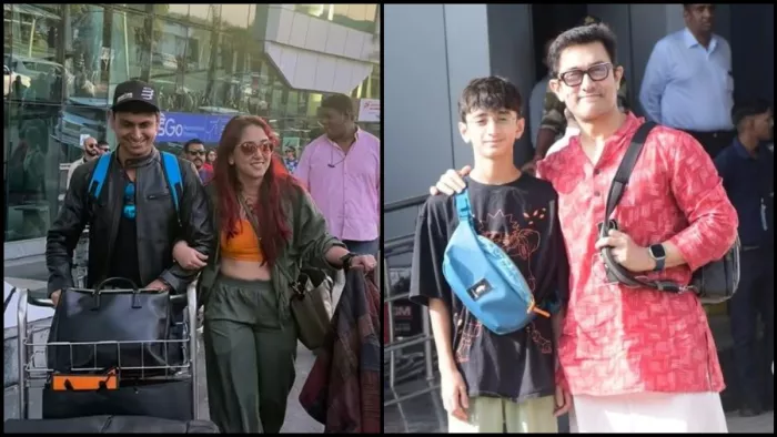आइरा खान और नूपुर शिखरे की शादी के लिए उदयपुर पहुंचे आमिर खान। फोटो क्रेडिट- इंस्टाग्राम