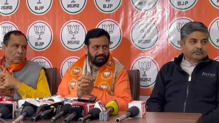 22 नवनियुक्त जिलाध्यक्षों के साथ बैठक में कांग्रेस पर बरसे BJP प्रदेशाध्यक्ष नायब सैनी।