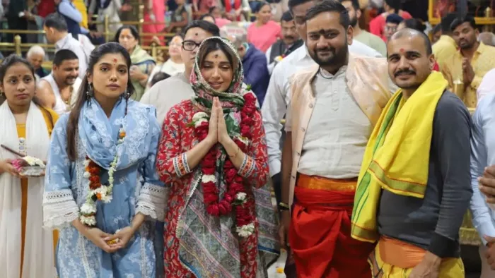 Bhumi Pednekar, Mahakal, Ujjain Mahakal, Actress Bhumi Pednekar visited Baba Mahakal, Baba Mahakal