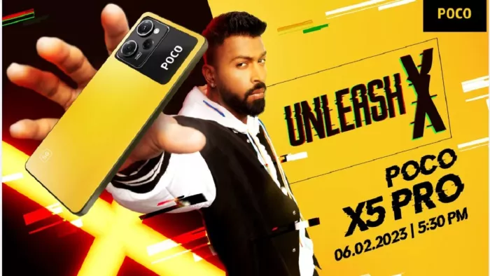 Poco X5 Pro 5G photo credit- Poco India & Flipkart