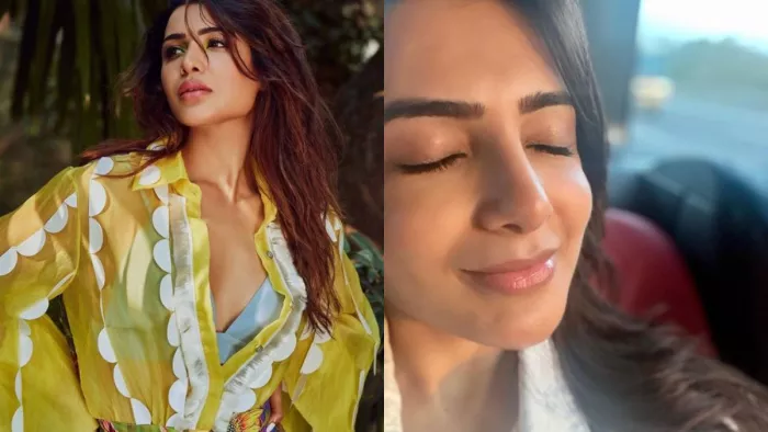 Samantha shared a sunkissed picture, fans said - what is the procedure to marry you?, via instagram