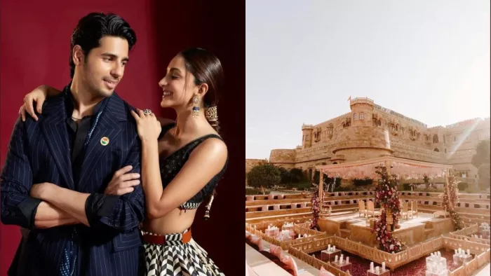 Sidharth Malhotra and Kiara Advani Wedding at Suryagarh Palace