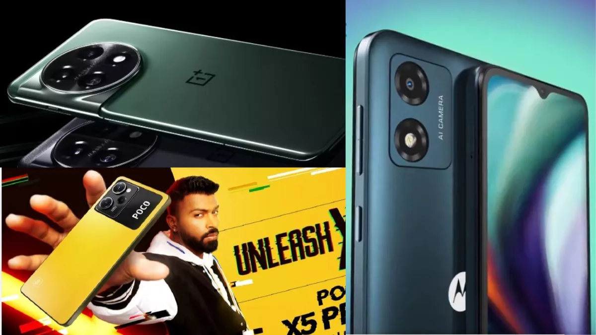 SmartPhones launch This Week photo credit- Motorola, OnePlus & Poco