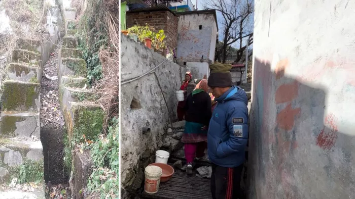 Joshimath Sinking: एक माह के भीतर सूखे पीढ़ियों से बह रहे तीन जलस्रोत