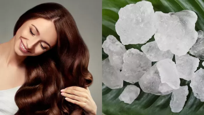Hair Care: बालों के लिए ऐसे करेंगे फिटकरी का इस्तेमाल, तो बचा सकेंगे  महंगे-महंगे हेयर केयर प्रोडक्ट्स का खर्चा - Fitkari use in Hair Care alum  for strong and dandruff free ...