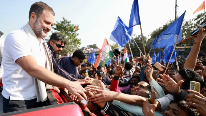 बीजेपी नेता राहुल गांधी पर साधा निशाना (फोटो एएनआई)