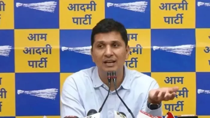 सौरभ भारद्वाज ने उपराष्ट्रपति पर लगाया ये आरोप