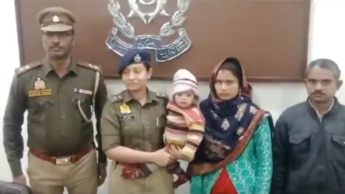 बच्चे के अपहरण की सूचना मिलने पर पुलिस ने 15 घंटे के अंदर आरोपी को पकड़ा