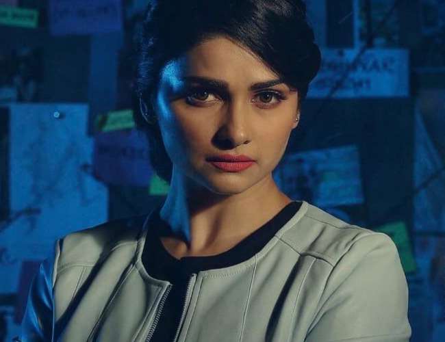 Prachi Desai in Silence as police officer. Photo- Instagram