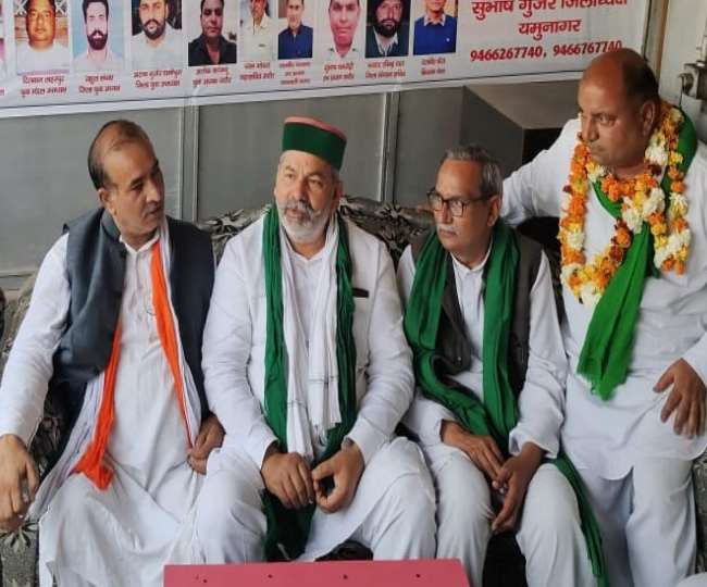 rakesh tikait in yamunanagar said government not paying attention to issues of people