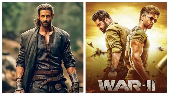 'वॉर 2' पोस्टर से ऋतिक रोशन और जूनियर एनटीआर