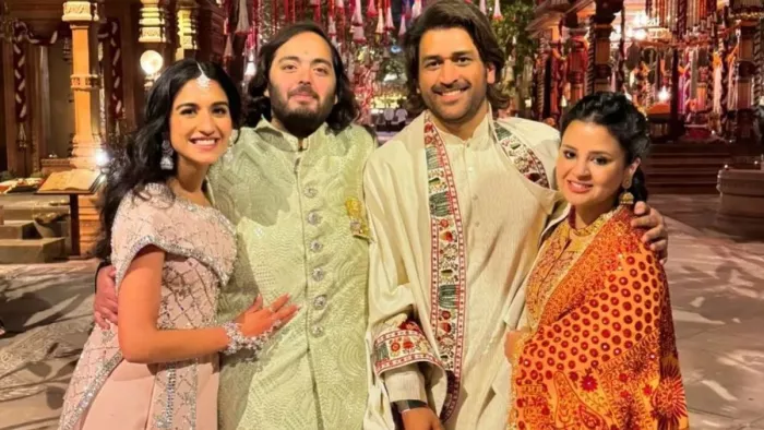 Anant-Radhika के फंक्शन में साक्षी की पहनी ज्वैलरी है खास/ Photo- Instagram