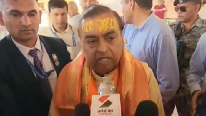 रिलायंस इंडस्ट्रीज के चेयरमैन और एमडी मुकेश अंबानी (फोटो- एएनआई)