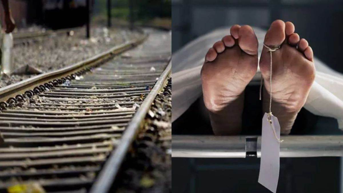 man jumps in front of train beacuse his wife not come from her parents home in hardoi