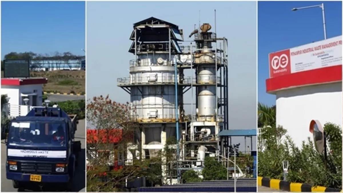 second phase of burning of union carbide waste from today