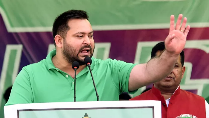 नेता प्रतिपक्ष तेजस्वी यादव को कांग्रेस विधायक के बयान से लगेगा झटका। फोटो- ANI
