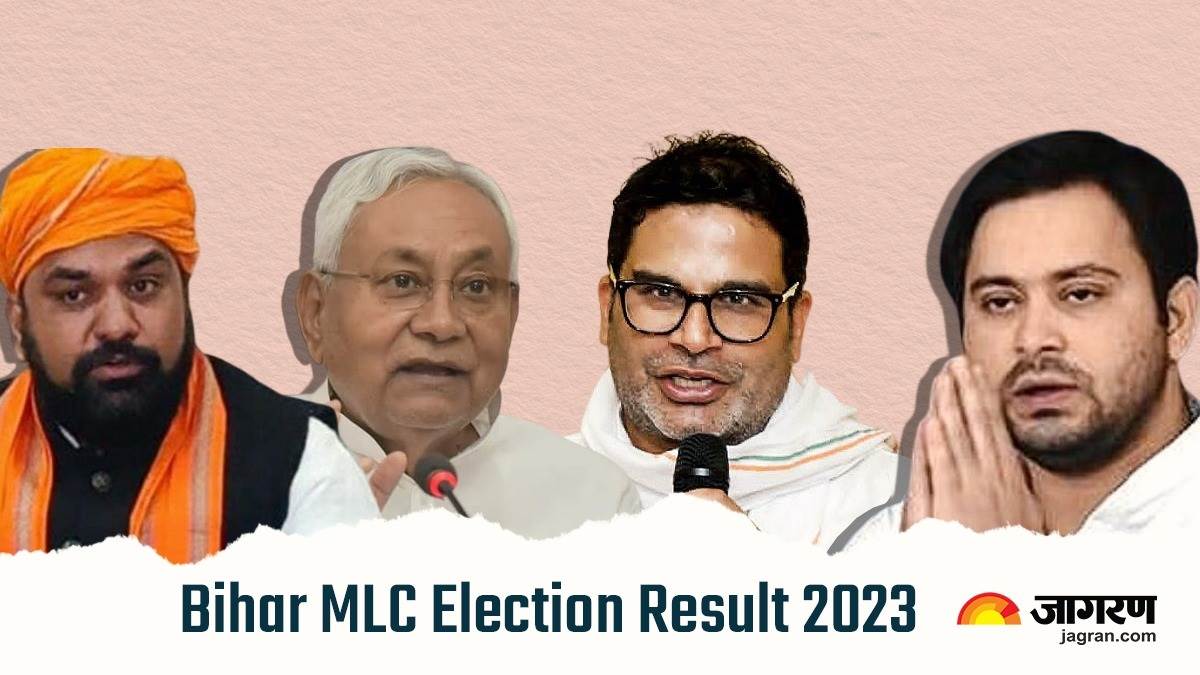 Bihar MLC Election Result सारण में प्रशांत किशोर का जलवा, कोसी में चला