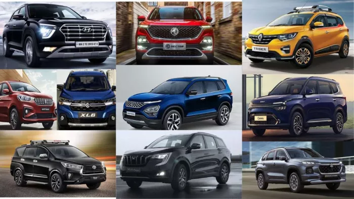 Top 10 Family Cars in India renault triber to innova crysta
