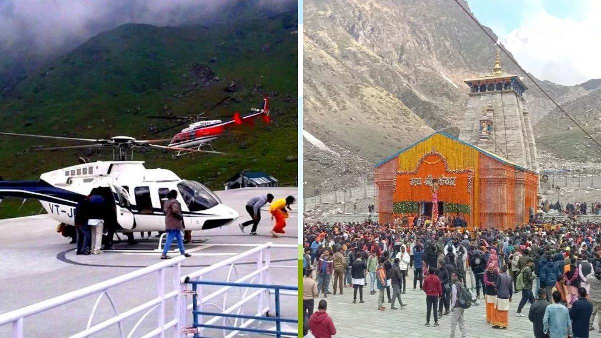 kedarnath yatra 2025 helicopter services booking date