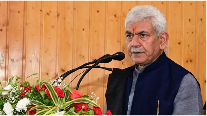 उपराज्यपाल मनोज सिन्हा बोले गुलाम जम्मू-कश्मीर के जल्द भारत में मिलने की उम्मीद (फाइल फोटो)