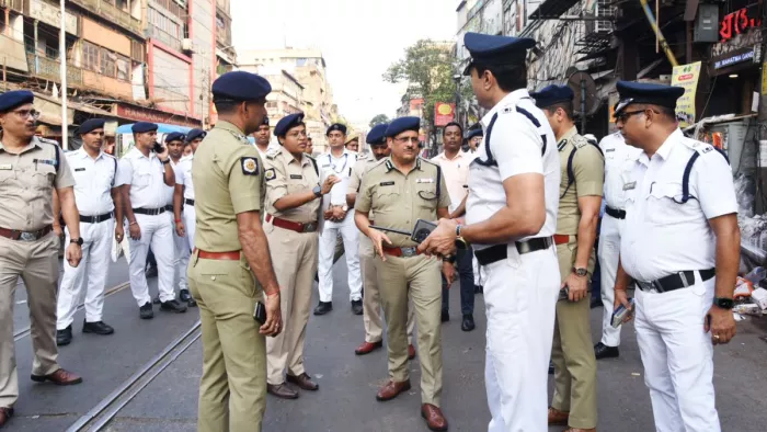 बंगाल में रामनवमी शोभायात्राओं को लेकर प्रशासन सतर्क। (फोटो- पीटीआई)