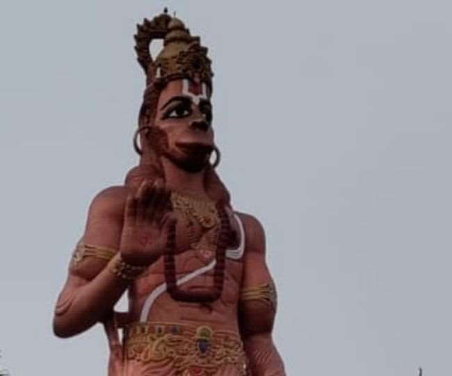 Amazing Hanuman Statue झारखंड के पलामू में देश की तीसरी सबसे ऊंची