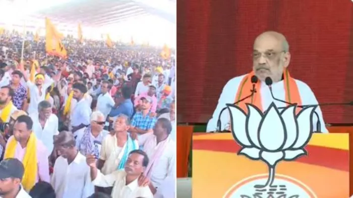 केंद्रीय गृह मंत्री अमित शाह (फोटो- @BJP4India)