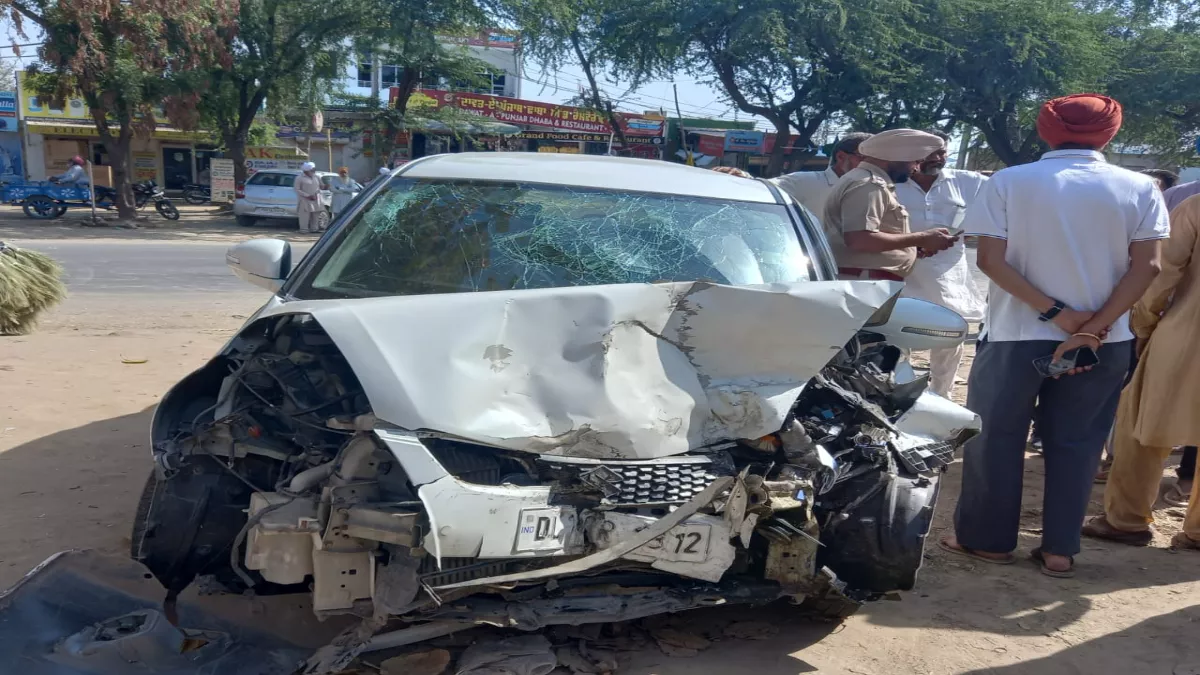 Bathinda Accident: दो कारों की टक्कर में एक की मौत, छह घायलों का अस्पताल में चल रहा इलाज